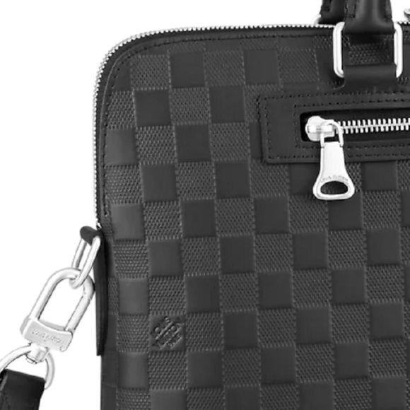 LOUIS VUITTON AVENUE SOFT BRIEFCASE INFINI DAMIER LEATHER - Picture 10 of 12
